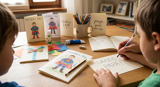 Biglietti di auguri per la festa del papà: cosa scrivere e come farli con i bambini