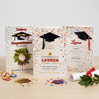 Biglietti d'auguri per la laurea