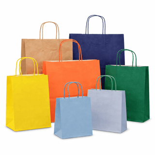 Sacchetti di carta colorati