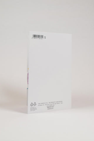 Biglietto Compleanno Palloncini Rotella Glitter Busta Gialla - 1 pz