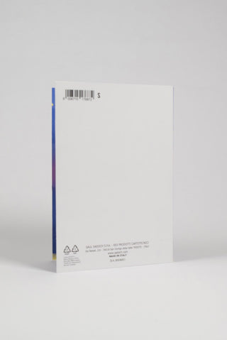 biglietto di auguri con gatto 7 vite e torta di compleanno retro