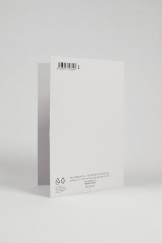 biglietto di auguri per nascita bambina con berretto in lana retro