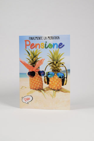 fronte biglietto pensione ananas