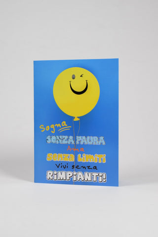 biglietto emozionale di auguri con emoticon