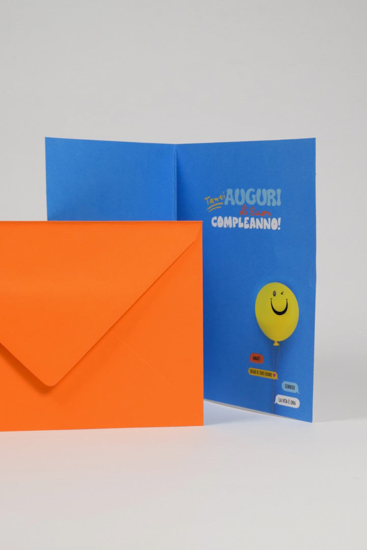 Biglietto Di Compleanno Con Goffratura Glow Series - Scritta 'Happy Birthday Sunshine' E Busta Grigia, 16x16 Cm, Alta Qualità
