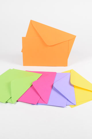 Biglietti Augurali Colorati 100pz Assortiti - Set Regalo