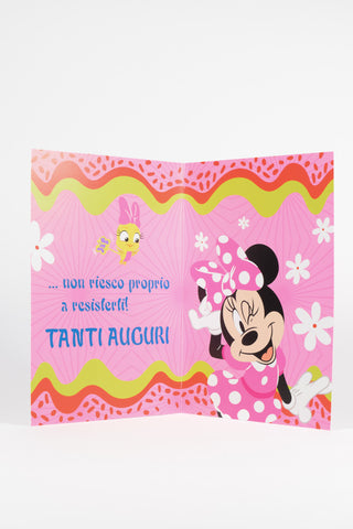 biglietto di auguri minnie e titti interno
