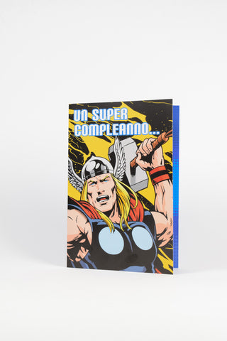 biglietto auguri marvel thor