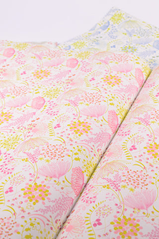 Carta Regalo Fiori Acquerello 70x100 - Set 6 Fogli Eco