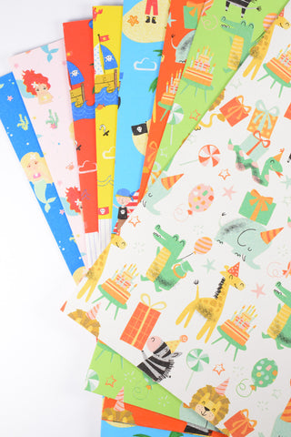 rotoli carta regalo bambini