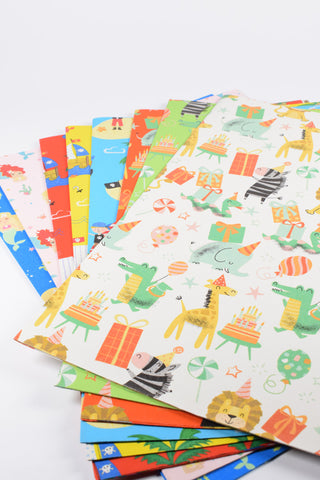 carta regalo bambini pirati animali