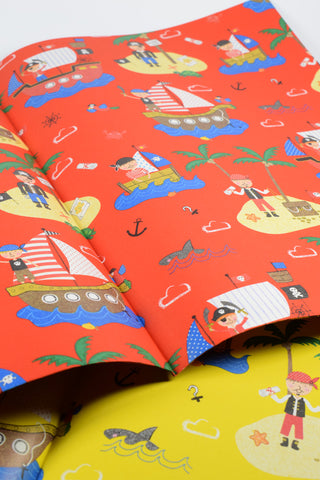 Carta Regalo Bambini 70x100 - Set 8 Fogli Fantasia Eco