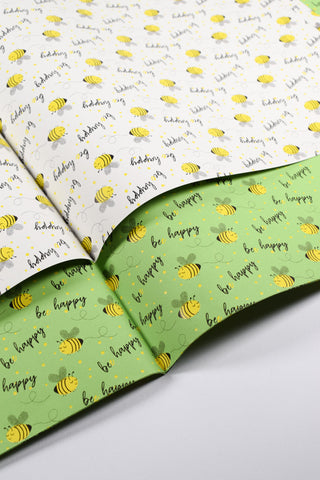 Carta Regalo Kawaii Animali 70x100 - Set 6 Fogli Eco