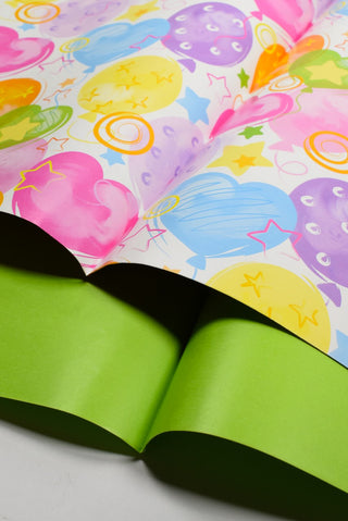Carta regalo bambini dinosauri e animal - Set 4 fogli