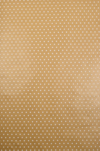 Carta regalo kraft naturale compleanno pois - Set 4 fogli