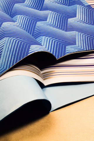 Carta regalo Raso Classico Elegante e EcoColor Kraft - Set 4 fogli