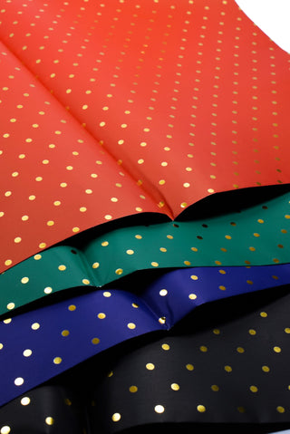 Carta regalo Hot Metal pois colori stampa lucida - Set 4 fogli