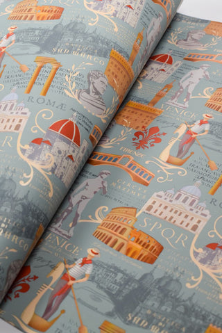 Carta regalo vintage Italia