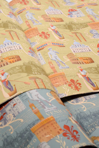 Carta regalo vintage Italia