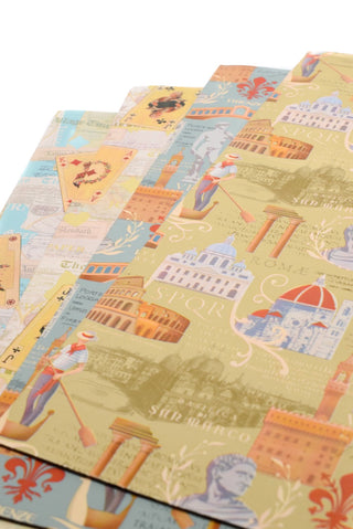 Carta regalo vintage Italia e carte da gioco Rex Club