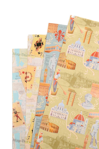 Carta regalo vintage Italia e carte da gioco Rex Club