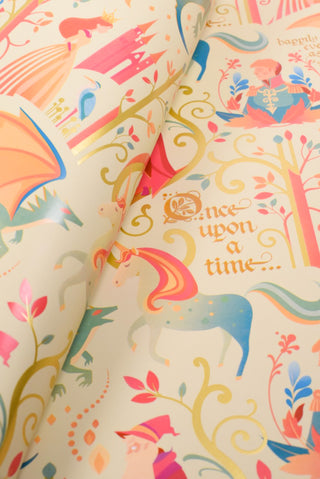 Carta regalo fiabe e fiori acquerello Rex Club Vintage