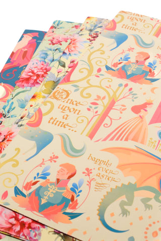 Carta regalo fiabe e fiori acquerello Rex Club Vintage