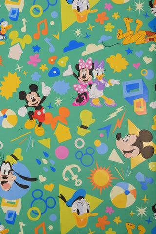 carta regalo disney mickey & friends verde