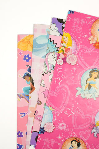 set carta regalo principesse disney e minnie