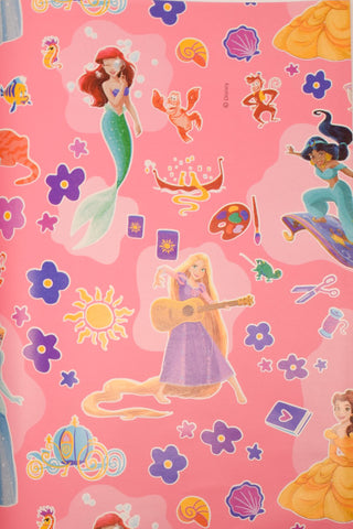 carta regalo principesse disney rosa