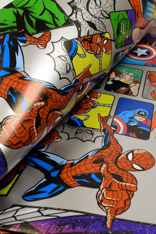 carta regalo spider-man argento