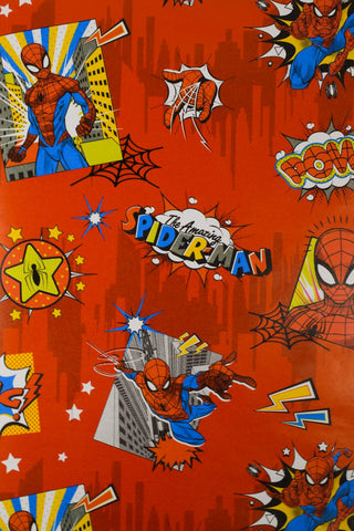 carta regalo spider-man rossa