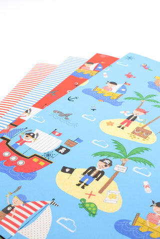 carta regalo bimbi e righe, rossa e azzurra