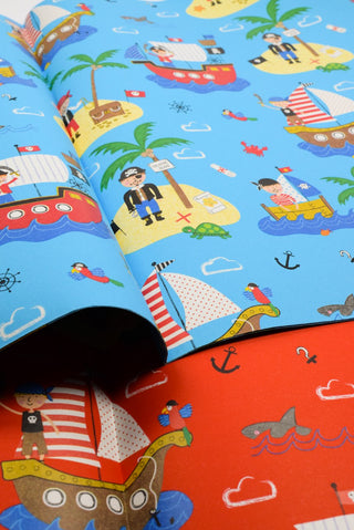 carta regalo bimbi, rossa e azzurra