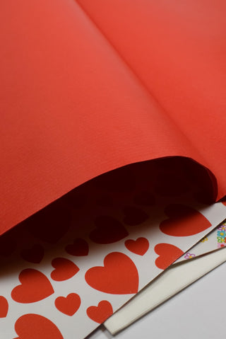 carta da regalo san valentino rossa