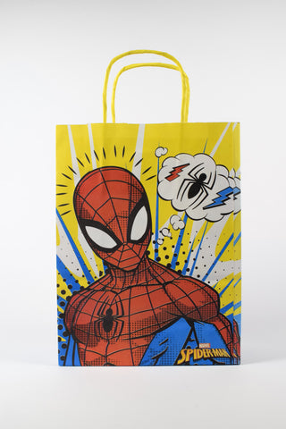 Borse regalo Spider-Man Marvel comic - Set 25pz 26x12x36 cm