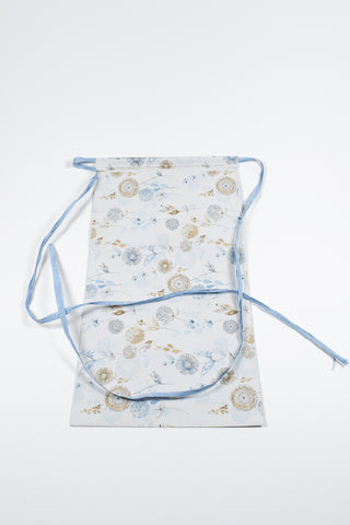 Rex Pack® EcoCarta fiori campo blu con rafia 36x50 cm - Set 4 pz