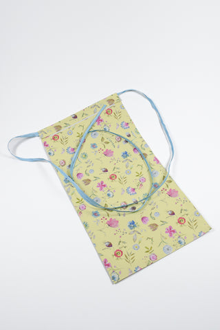 Rex Pack® EcoCarta fiori campo giallo rafia 20x35 cm - Set 4 pz