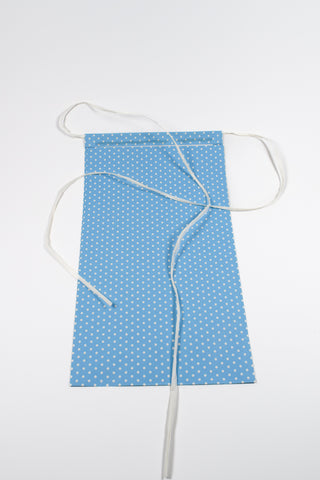 Rex Pack® Ecocarta Graphic Pois Azzurro sacchetto 36x50 - Set 4 pz