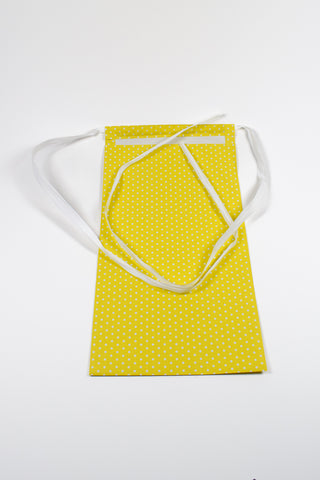 Rex Pack® Pois Giallo sacchetto regalo 36x50 Ecocarta - Set 4 pz
