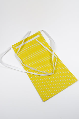 Rex Pack® Pois Giallo sacchetto regalo 26x40 Ecocarta - Set 4 pz