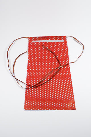 Rex Pack® Pois Rosso sacchetto regalo 36x50 Ecocarta - Set 4 pz