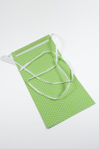 Rex Pack® Pois Verde sacchetto regalo 36x50 Ecocarta - Set 4 pz