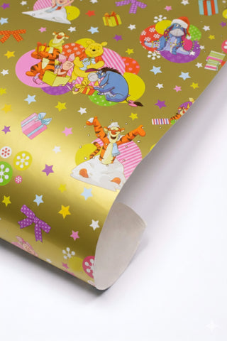 Rotoli Carta Regalo Disney Natale cm 70x200 - Set 8 pz