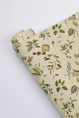 Rotoli Carta Regalo Vintage cm 70x200 - 100 % riciclata - Set 8 pz