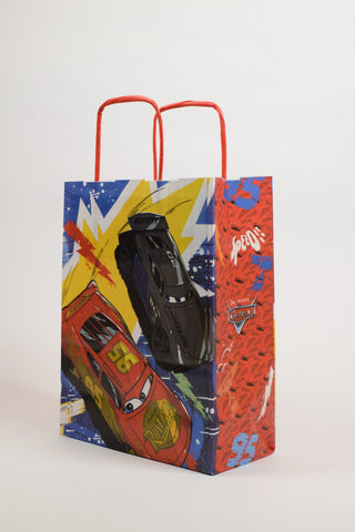 Borse regalo Cars Disney Pixar 16x8x21 - Set 5 pz