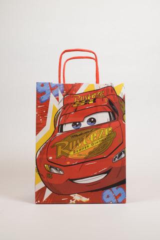 Borse regalo Cars Disney Pixar 36x12x41 - Set 5 pz