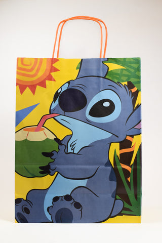 Borse Regalo Disney Stitch 26x12x36 - Set 5 pz