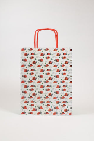 Borse Regalo Coccinelle portafortuna 16x8x21 - Set 5 pz