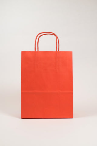 Borse Regalo Carta Rosso Brillante 36x12x41 - Set 5 pz